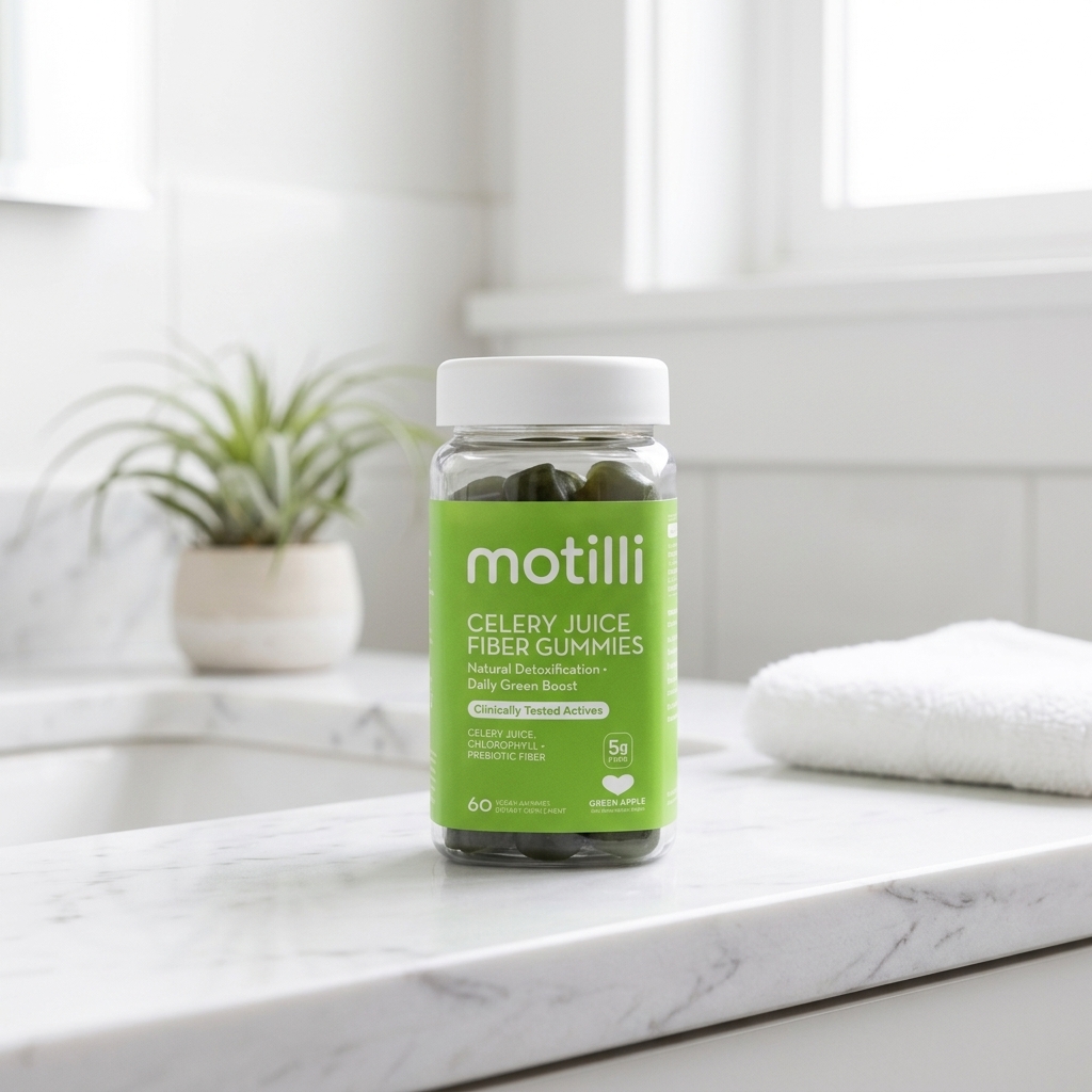Motilli on clean counter