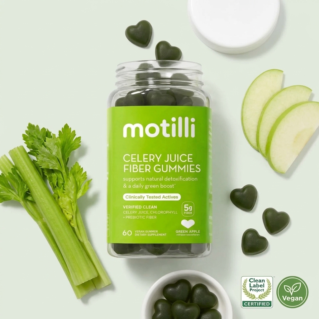 Motilli Celery Juice Gummies